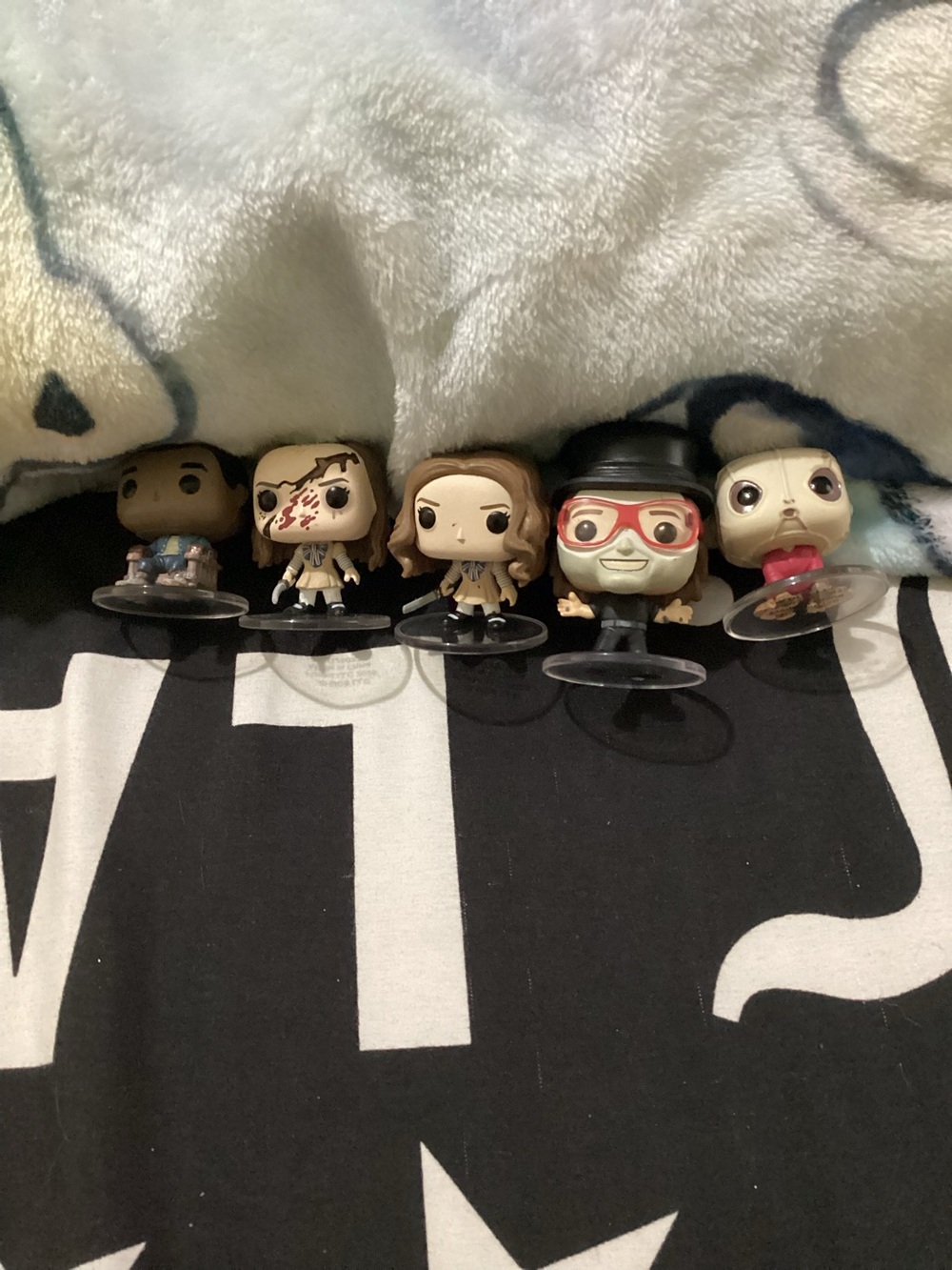 5 piece horror themed mini funko bundle